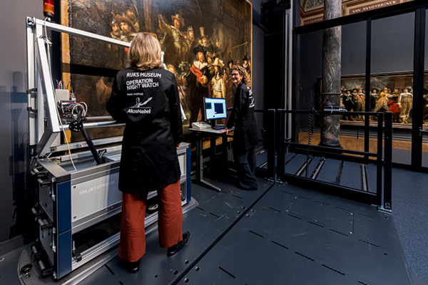 Macro-XRF Scanning A Rembrandt Painting