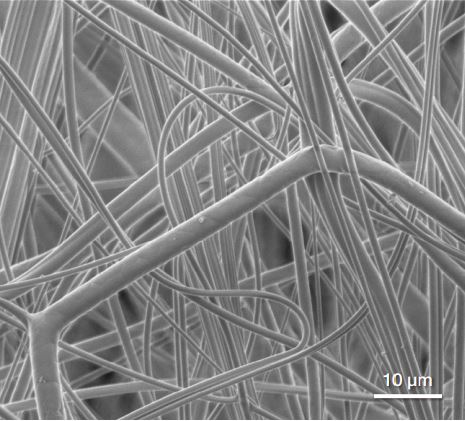 Polymer fibres (FEG-SEM)